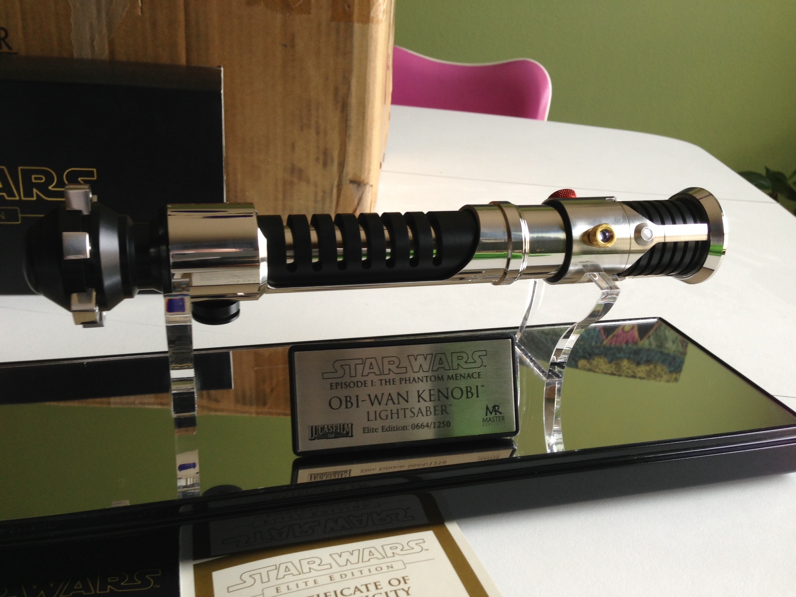 master replicas lightsaber blade replacement